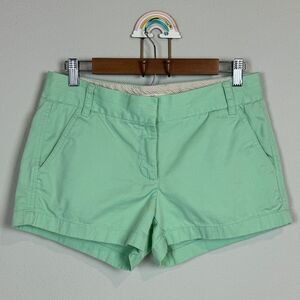 J. Crew Seafoam Green 3in Chino Shorts 4